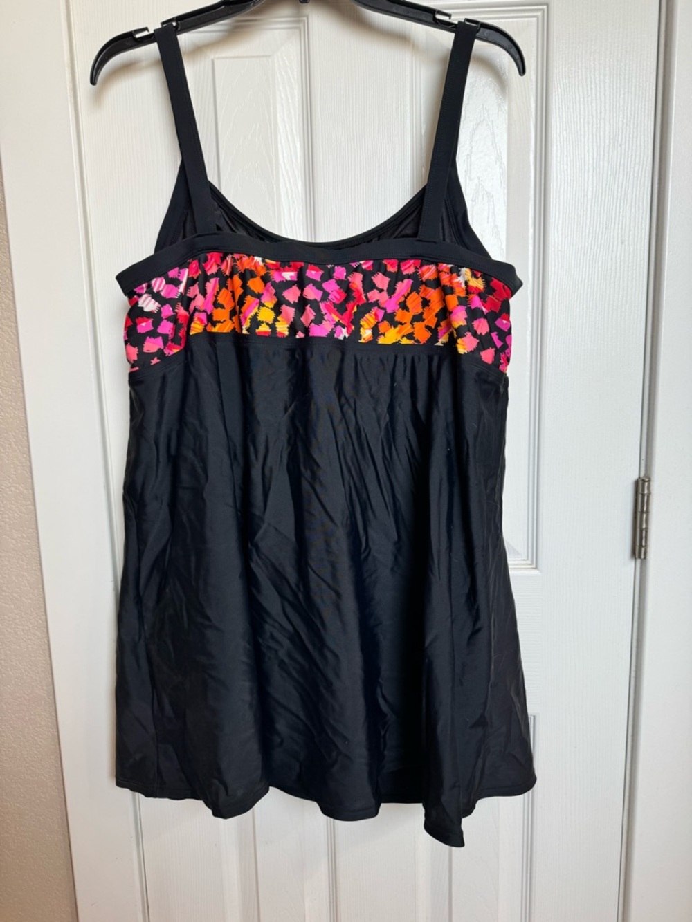 Delta Burke Swimwear Plus size Black Swim Dress - Picture 3 of 5